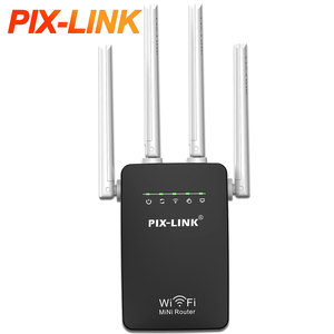 Nuevo Repetidor WiFi de Doble Banda PIX-LINK <span class=keywords><strong>para</strong></span> <span class=keywords><strong>el</strong></span> <span class=keywords><strong>Hogar</strong></span>, Router Inalámbrico de 300Mbps, Extensor USB con 4 Antenas - Product Image 2