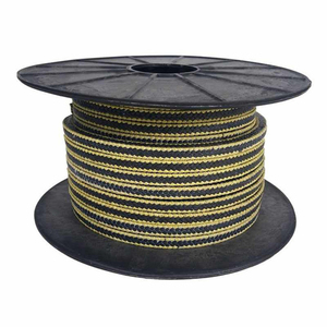 Hiệu suất tối ưu màu vàng và đen Aramid sợi niêm phong Dải tuyến đóng gói với con dấu loại PTFE - Product Image 1