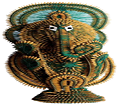 Handcrafted Painted Brass <b>Elephant</b> Figurine Pair Traditional Vastu Home Office Desk <b>Decor</b> Lucky Feng Shui Ornament Wholesale - Product Image 2