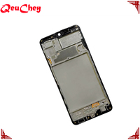 MOQ : 10 pièces en gros pour Samsung A22 4G A225 A225F A225F/DS A225M Écran LCD tactile avec châssis