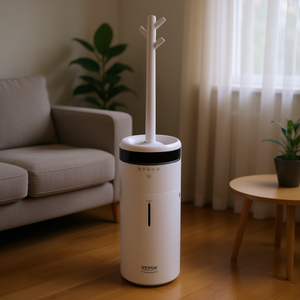 Humidificador Comercial Vevor de 16L, 1000 ml/h, para Toda la Casa, de Pie, con Luz Nocturna, Control Táctil, Enchufe Estadounidense - Product Image 2