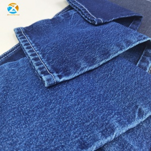 <span class=keywords><strong>Top</strong></span>-notch chất lượng tùy chỉnh 100% Cotton màu xanh đậm <span class=keywords><strong>Twill</strong></span> 12.4oz trọng lượng nặng không có căng Vải Denim - Product Image 4