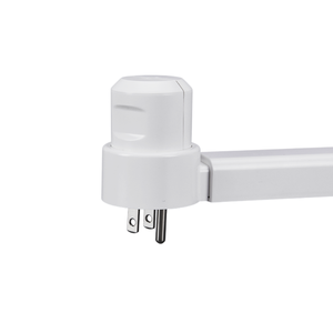 Multiprise électrique avec 2 prises AC et 2 ports de charge USB, s'étend jusqu'à 22 pouces, rotatif, à utiliser derrière les canapés - Product Image 5