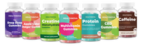 Gummies d'Inositol 600mg Myo-Inositol & D-Chiro Inositol 40:1, 60 unités, pour l'équilibre hormonal et la fertilité des femmes adultes
