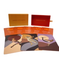Logo personnalisé étiquette privée papier et matière plastique, Poker multi-jeux Oracle Deck Tarot cartes de jeu avec guide