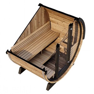 <span class=keywords><strong>Sauna</strong></span> en verre pour jardin, capacité 6-8 personnes - Product Image 3