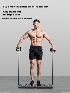 PINJIAN Support de pompes multifonctionnel pour entraînement musculaire abdominal et pectoral à domicile, produit phare - Product Image 5