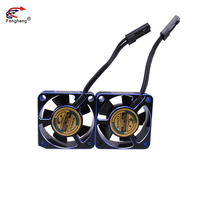 Mini ventilateur électrique personnalisable, 30mm, 30x30x10mm, 3010 cc, double roulement à billes, ventilateurs de refroidissement pour voiture RC, 6v-8.4v