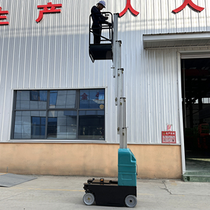 Boomstar Autopropulsé 6m 7.5m Plate-forme de travail aérien Construction <span class=keywords><strong>Man</strong></span> Lifter Équipement de levage en alliage d'aluminium avec CE - Product Image 5