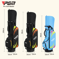 Tas Golf Junior untuk Anak, Tas Pembawa Klub Golf Ringan dengan 4 Sekat, Tahan Air, untuk Anak Laki-laki dan Perempuan, Dapat Dikustomisasi untuk Tim