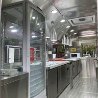 Camion de restauration rapide entièrement équipé, restaurant mobile et bar à café, remorque de restauration pour bonbons et frites