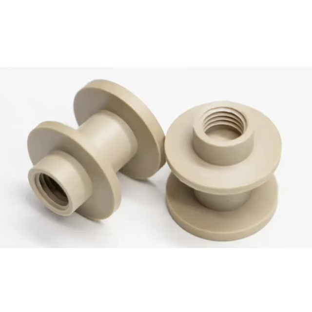 High Tolerance Custom CNC Machined PEEK Industrial Plastic Components
