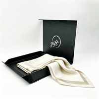 Caja de Regalo Magnética Plegable de Alta Calidad en Oferta, Caja de Papel para Bufandas, Embalaje de Ropa, Cartón para Ropa