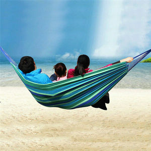 Cầu Vồng Di Động 2 Người Cắm Trại Ngoài Trời Vườn Bãi Biển Du Lịch Võng Vải - Product Image 5