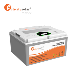 แบตเตอรี่ Felicitysolar 2.56KWh LiFePO4 24V 100Ah รองรับการเชื่อมต่อแบบขนานได้สูงสุด 16 ยูนิต สำหรับระบบโซลาร์เซลล์แบบออฟกริด - Product Image 2