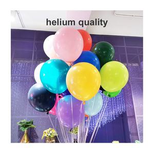Décorations de fête de haute qualité, fournitures sur le thème des fêtes, ballons en latex naturel 100 %, 10 pouces, couleur arc-en-ciel mate, biodégradables, écologiques - Product Image 2