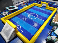 Savon gonflable personnalisé de bonne qualité Jeu de terrain de football Terrain de football à vendre Grand terrain de football gonflable extérieur à vendre
