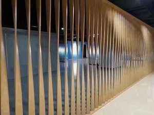 Panneaux de mur-rideau extérieur en aluminium courbé sur mesure, anodisés, anti-corrosion, design minimaliste, 70 pouces et plus - Product Image 3