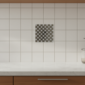 Adesivi per Piastrelle ILAN Autoadesivi 30x30cm, Decorazione Murale a Mosaico per Cucina e Bagno - Product Image 3