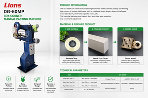 <span class=keywords><strong>UTUNE</strong></span> Halbautomatische Papierbox-Eckenklebe- und Herstellungsmaschine mit Folienpaste-Applikation Einfache Bedienung - Product Image 6