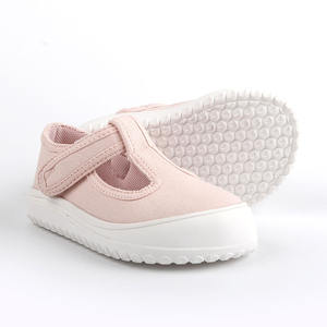 Vente en gros de chaussures tendance pour enfants chaussures en toile écologiques colorées pour filles - Product Image 1
