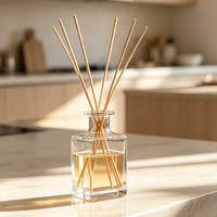 Diffuseur de parfum rond personnalisé 50 ml, huile essentielle, parfum miel, arôme, aromathérapie