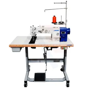 Nuevo Jukis 1481-7 Direct Drive Single Needle Recortador de hilo automático con máquina de coser de punto de cadeneta de computadora