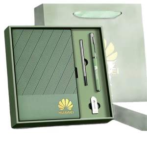 Cuaderno y Bolígrafo de Regalo Premium en Caja de Regalo |   Cuaderno de Alta Gama, Perfecto para la Documentación de Reuniones de Oficina - Product Image 4