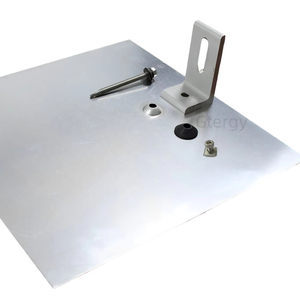 Placa <span class=keywords><strong>de</strong></span> Montaje para Techo Solar con Tejas <span class=keywords><strong>Solares</strong></span>, Patas en L <span class=keywords><strong>de</strong></span> EPDM para Techos <span class=keywords><strong>de</strong></span> Asfalto, Instalación Rápida, Durabilidad <span class=keywords><strong>de</strong></span> 25 Años - Product Image 1