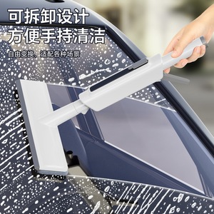 Telescopic Window Cleaner With Spray And <b>Scraper</b> 4M Extendable Aluminum Alloy Rod For High Rise Glass <b>Cleaning</b> - Product Image 4