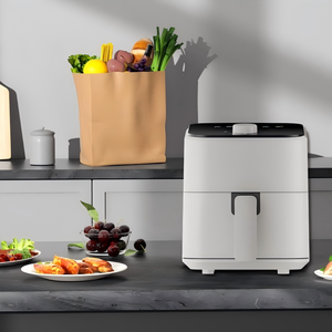 Freidora de aire inteligente y moderna con control digital para uso doméstico al aire libre y en GARAJE, máquina de Cocina eléctrica de plástico - Product Image 2