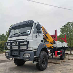 Beiben 4X4 8 tonnes <span class=keywords><strong>camion</strong></span> spécial Van lourd boîte à <span class=keywords><strong>benne</strong></span> basculante 15 tonnes 12 tonnes <span class=keywords><strong>grue</strong></span> montée sur <span class=keywords><strong>camion</strong></span> à flèche articulée avec flèche pliante de 14 tonnes - Product Image 2