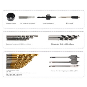 Multifunctional Combination <b>Drill</b> <b>Bit</b> & Screwdriver Set for Masonry <b>Wood</b> & Power Distribution Equipment - Product Image 4