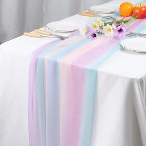 Nouvelle nappe de fond en mousseline pour événements d'anniversaire, mariages et fêtes, pour l'exportation - Product Image 3