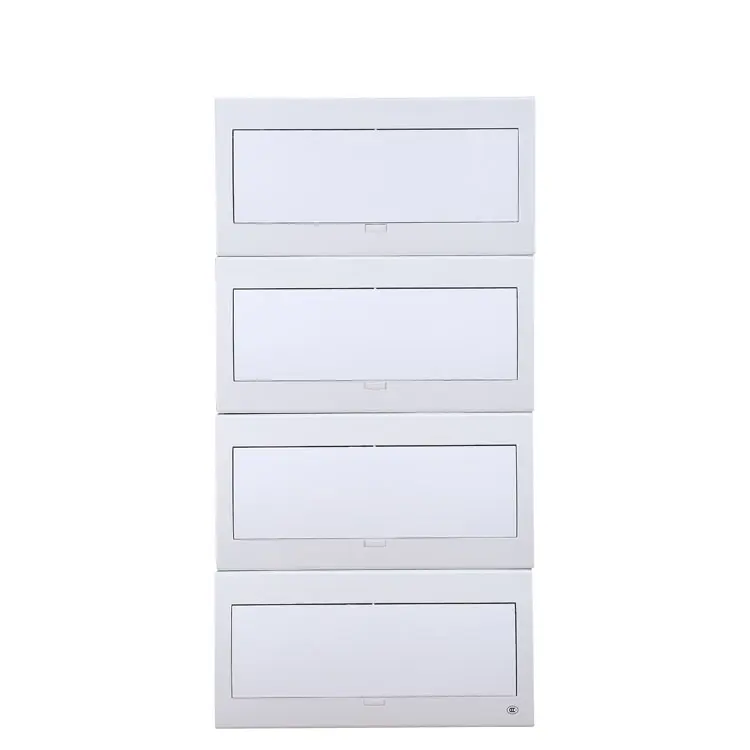 72 way four rows surface mounting Embedded metal Electric panel door switch Electrical distribution box
