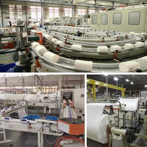 OEM tùy chọn tùy chỉnh chứng nhận sinh thái bán buôn pricestoilet mô hữu cơ mềm mạnh mẽ số lượng lớn CuộN mô giấy vệ sinh - Product Image 5