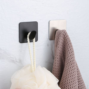 Perekat Baja Tahan Karat Tanpa Bor Tanpa Bekas Kuat Dipasang di Dinding untuk Gantungan Baju di Kamar Mandi dan Dapur. - Product Image 4