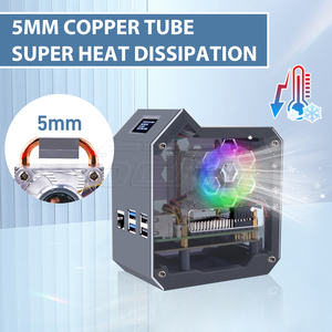 GeeekPi N07 Minit ower NVMe NAS Kit für Raspberry <span class=keywords><strong>Pi</strong></span> 5 mit Ice Tower Unterstützt M.2 NVMe SSD,,, - Product Image 6