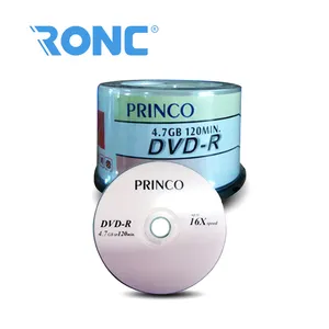 Dvd vierge portable 16x47 go, lot de disques imprimable