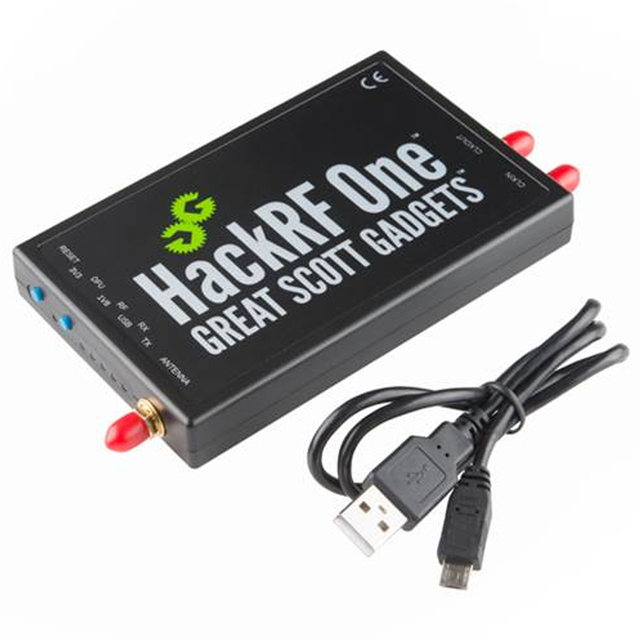 HackRF One V2.0.0 SDR Development Board 1MHz-6GHz Open Source Software Defined Radio Aluminum Alloy Case with Antenna in Stock