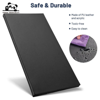 Porte-menu rétroéclairé LED avec couverture, 1/2/3 vues, compatible avec du papier de 8 x 11 pouces, pour hôtels, vente chaude, prix d'usine