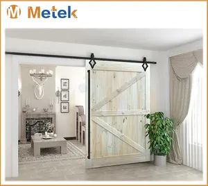 Quincaillerie pour porte coulissante de grange Metek OEM et accessoires de quincaillerie pour porte coulissante de grange - Product Image 1