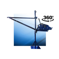 Mini grue de construction en gros Mini grue 360 degrés Portable 25 mètres de hauteur de levage Palan élévateur de grue