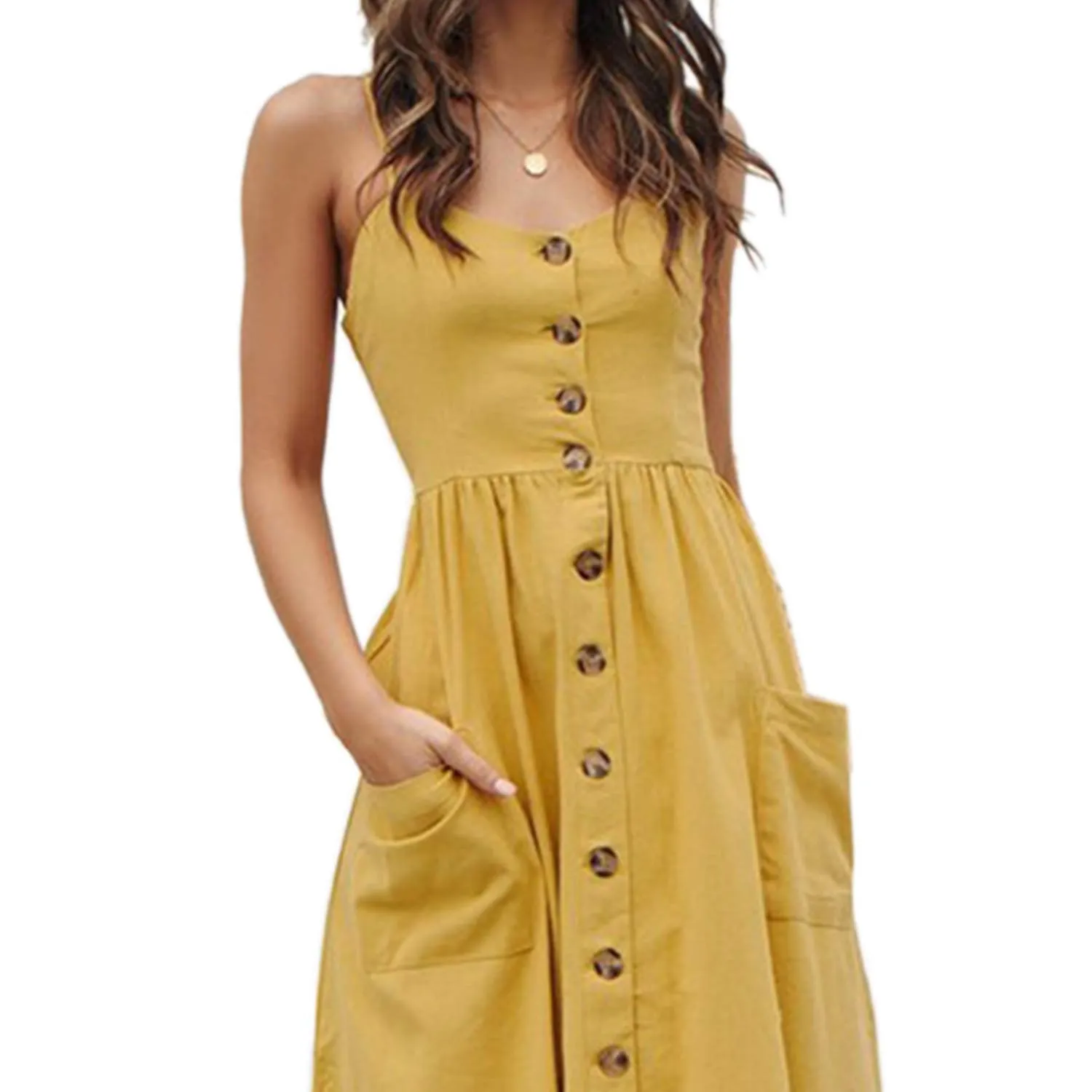 Yellow Casual Summer Lady Dress Long Party Woman Dresses Formal Elegant Casual Night Cheap Lady Plus Size Women's Dresses