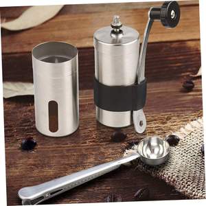 Vente d'usine Moulin à café manuel portable de qualité supérieure en acier inoxydable avec noyau en céramique - Product Image 6