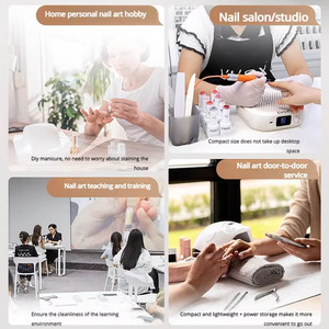Colector <span class=keywords><strong>de</strong></span> Polvo <span class=keywords><strong>de</strong></span> Uñas Recargable <span class=keywords><strong>de</strong></span> <span class=keywords><strong>Silicona</strong></span> ABS <span class=keywords><strong>de</strong></span> 20w, Extractor <span class=keywords><strong>de</strong></span> Polvo <span class=keywords><strong>de</strong></span> Uñas Profesional, Nuevo Diseño, Succión Potente, Bajo Ruido, para el Hogar - Product Image 6