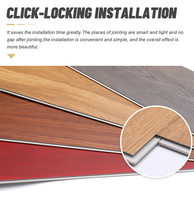 Planchers en vinyle SPC à noyau rigide, imitation bois, à clipser, pour l'intérieur, personnalisables, écologiques, installation DIY, vente en gros OEM