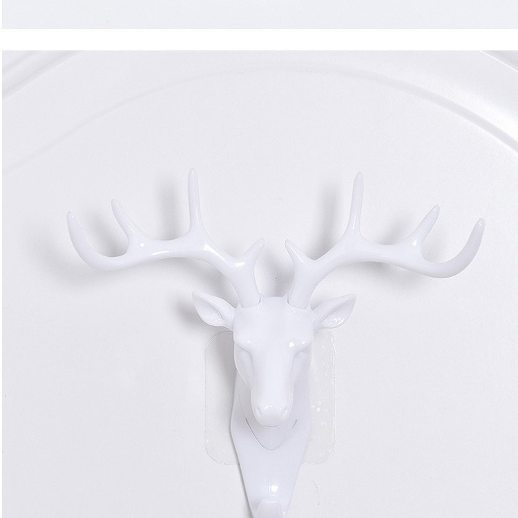 White (Reindeer Design)