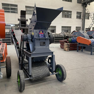 Hochleistungs-15-20t/h Tragbarer <span class=keywords><strong>Gold</strong></span>-Bergbau-Dieselhammerbrecher Erzbrecher-Maschine mit Förderband - Product Image 5