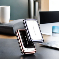 Nouveaux produits tendance : Batterie externe fine à charge rapide 5000 mAh, Power Bank avec charge sans fil pour téléphone